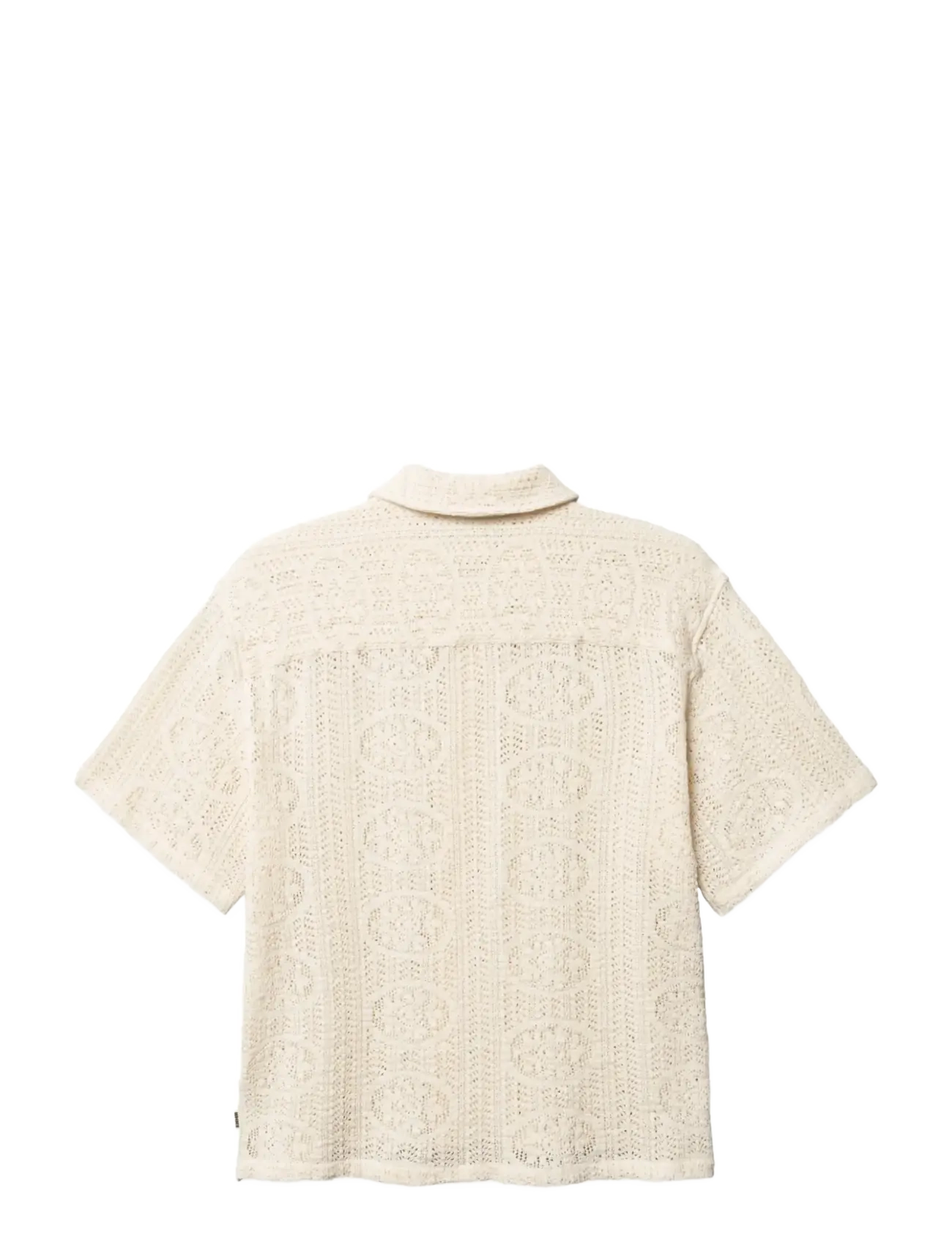Woodbird - WBWang Knit Shirt - short-sleeved shirts - off white - 2