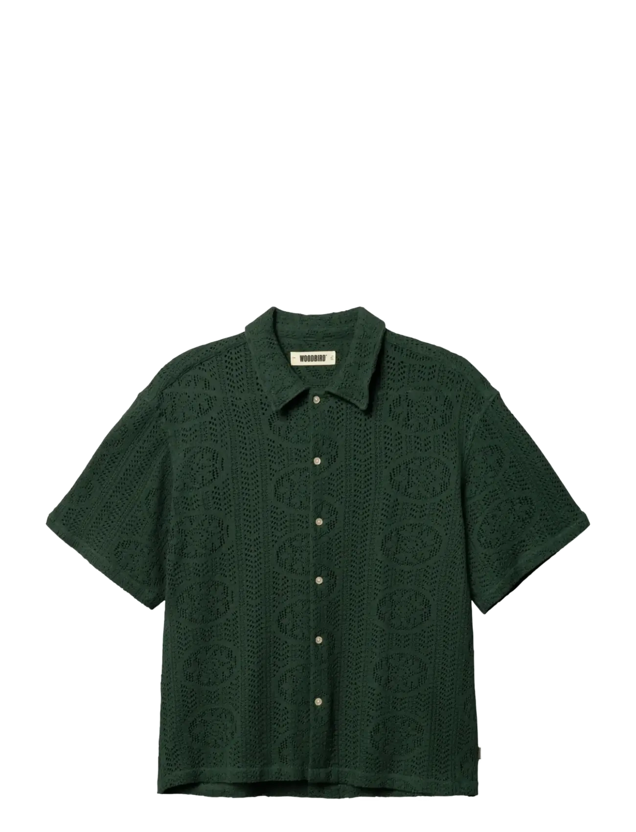 WOODBIRD Wbwang Knit Shirt Grün - XL - Herren