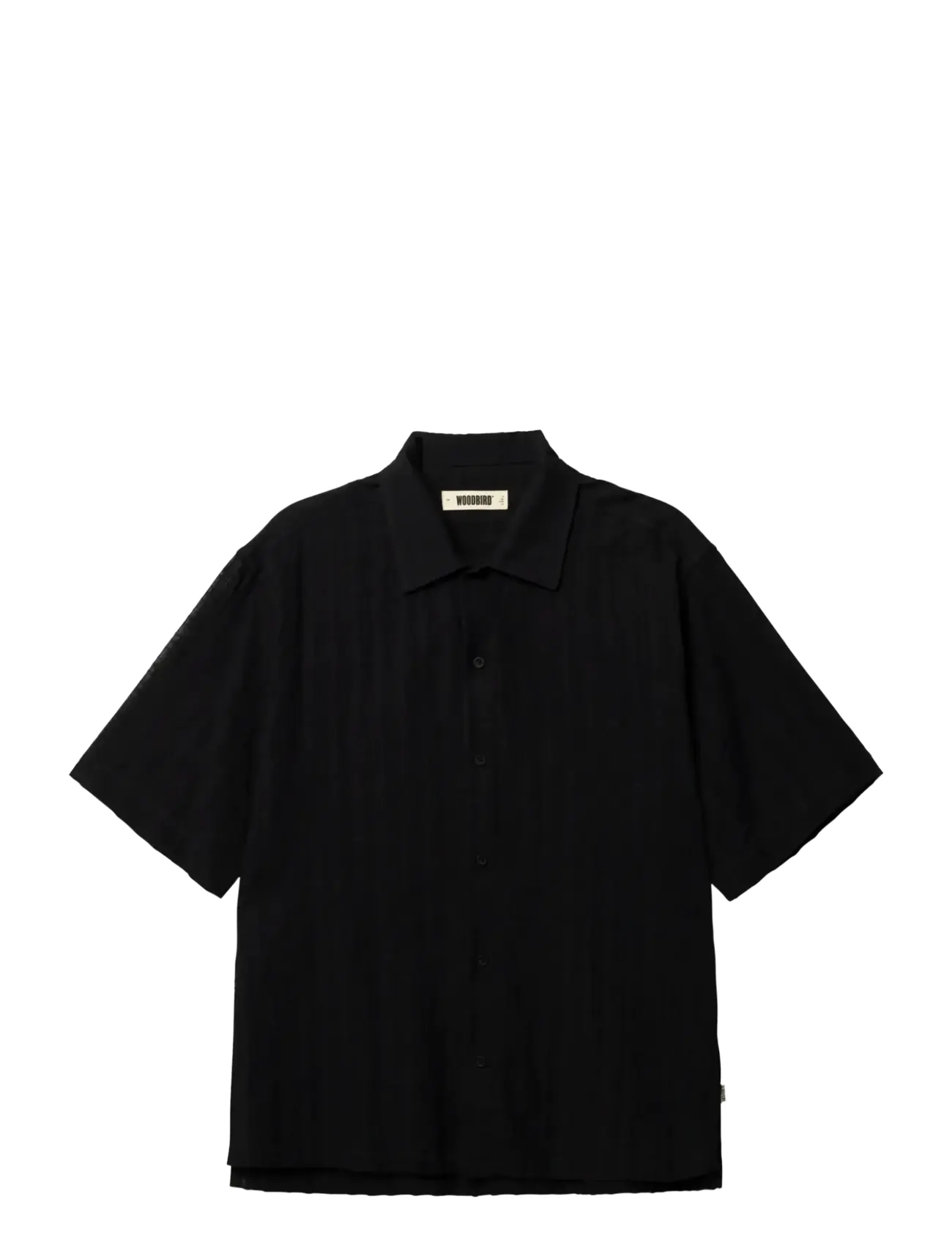 WOODBIRD Wbbanks Check Shirt Schwarz - XL - Herren