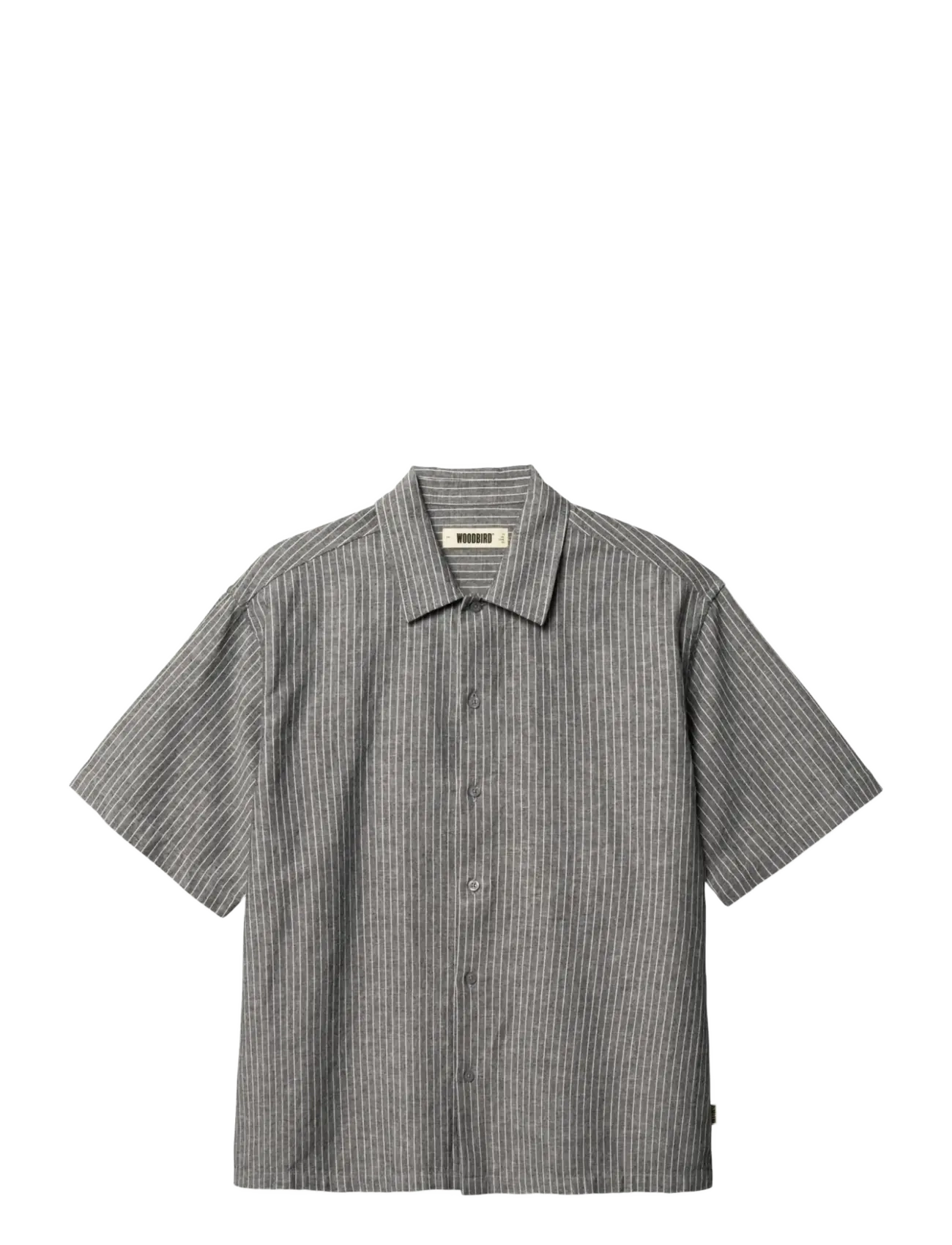Woodbird - WBWang Tai Stripe Shirt - gestreifte hemden - white stripe - 1