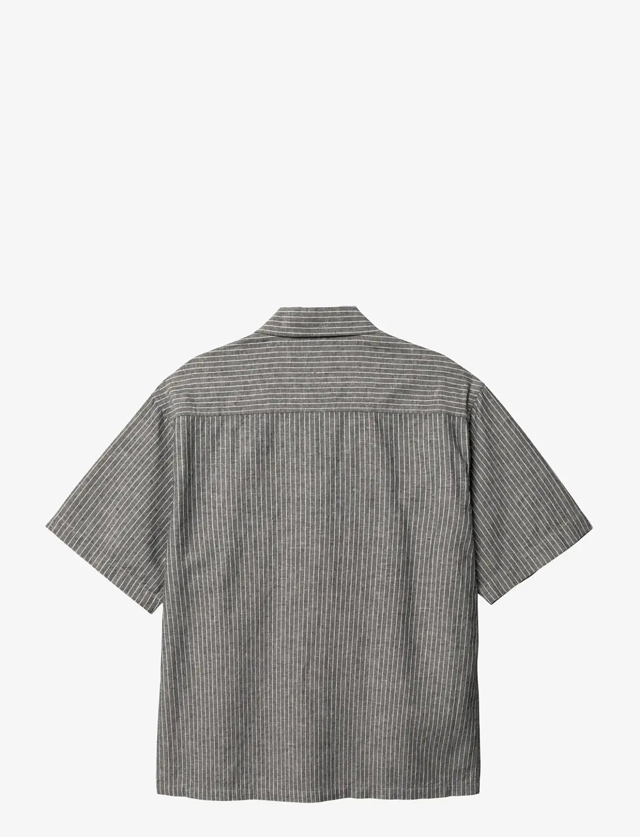 Woodbird - WBWang Tai Stripe Shirt - stribede skjorter - white stripe - 2