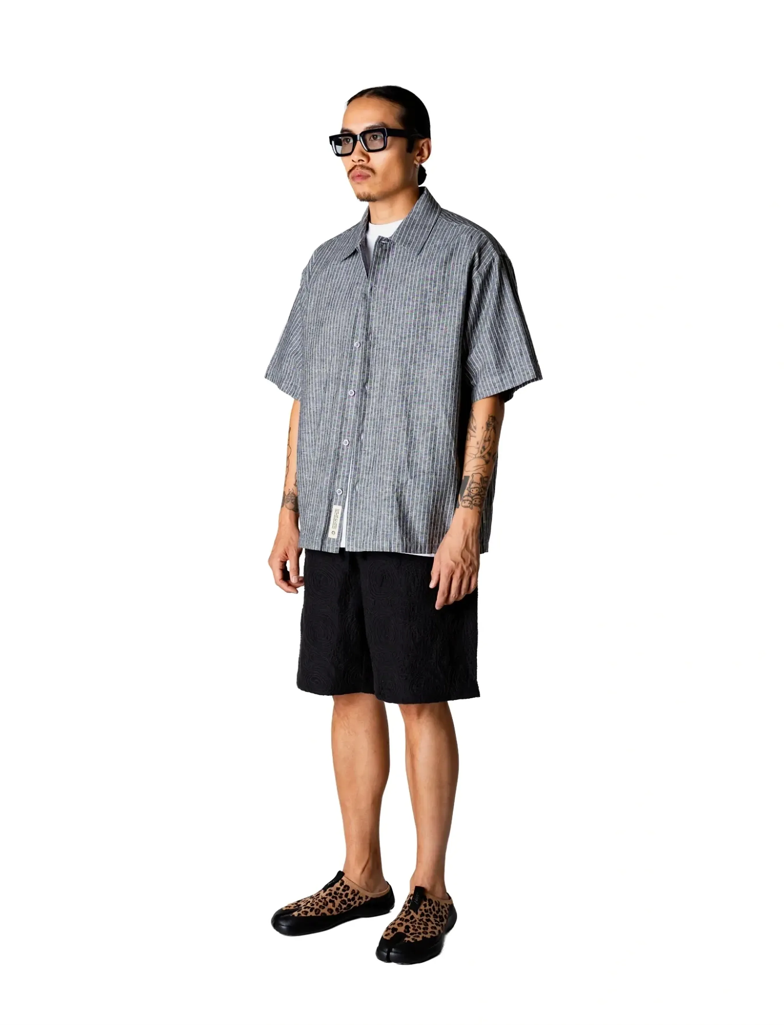 Woodbird - WBWang Tai Stripe Shirt - gestreifte hemden - white stripe - 3