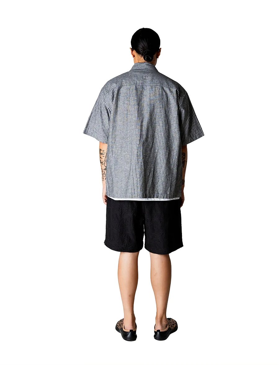 Woodbird - WBWang Tai Stripe Shirt - gestreifte hemden - white stripe - 4