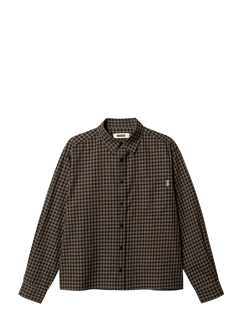 Woodbird - WBBuzo Hang Check Shirt - ruudulised särgid - black check - 1