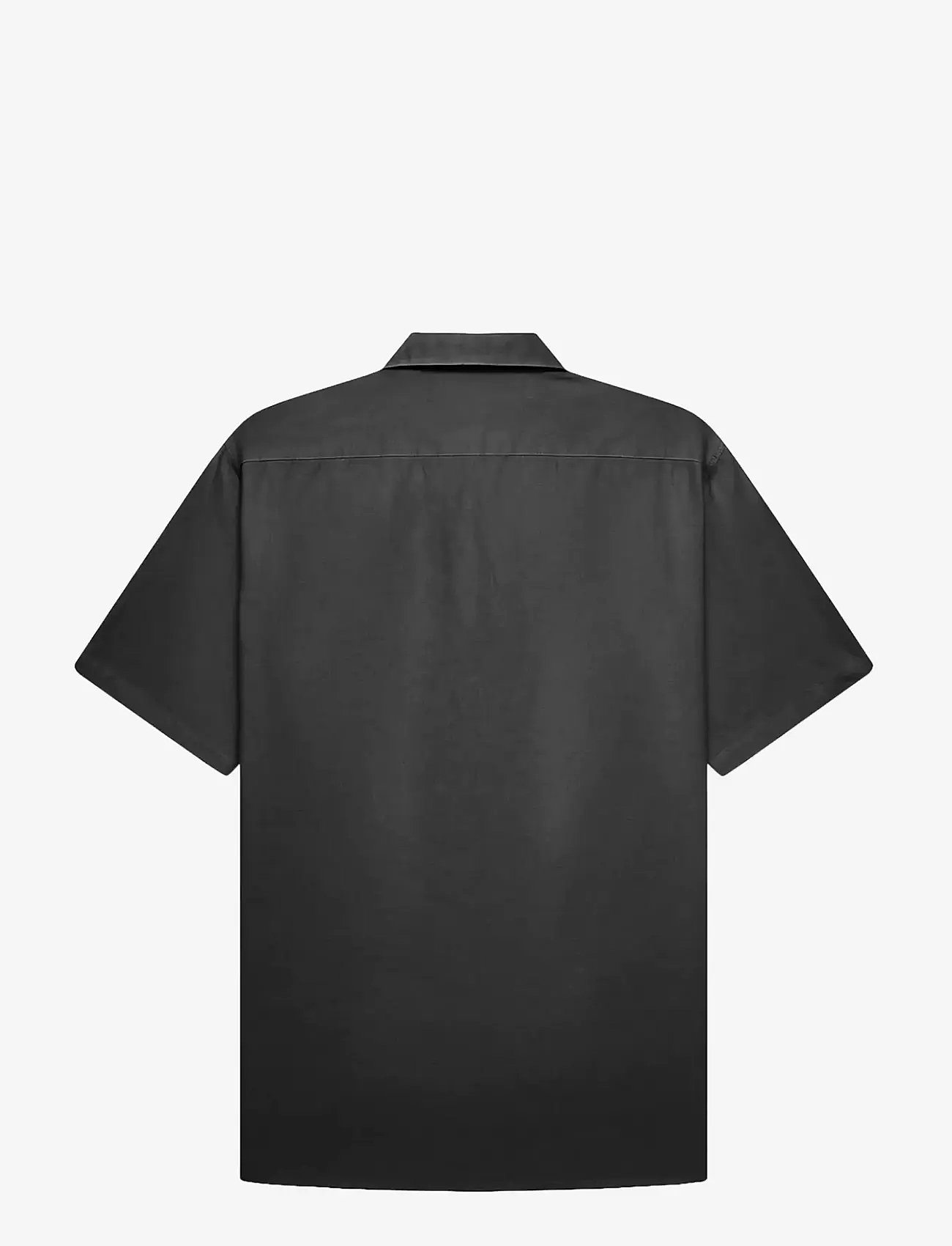 Woodbird - WBBanks Linen Shirt - hørskjorter - black - 2