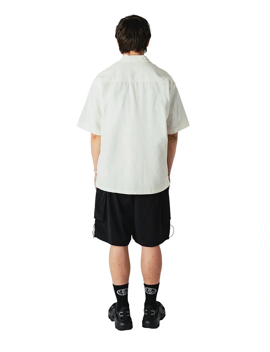 Woodbird - WBBanks Linen Shirt - leinenhemden - off white - 4