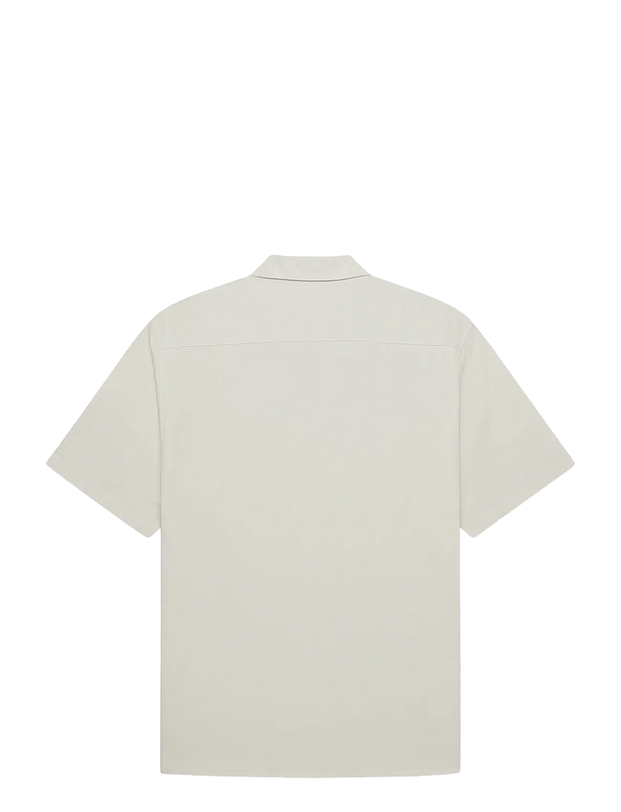 Woodbird - WBBanks Linen Shirt - hørskjorter - stone - 2