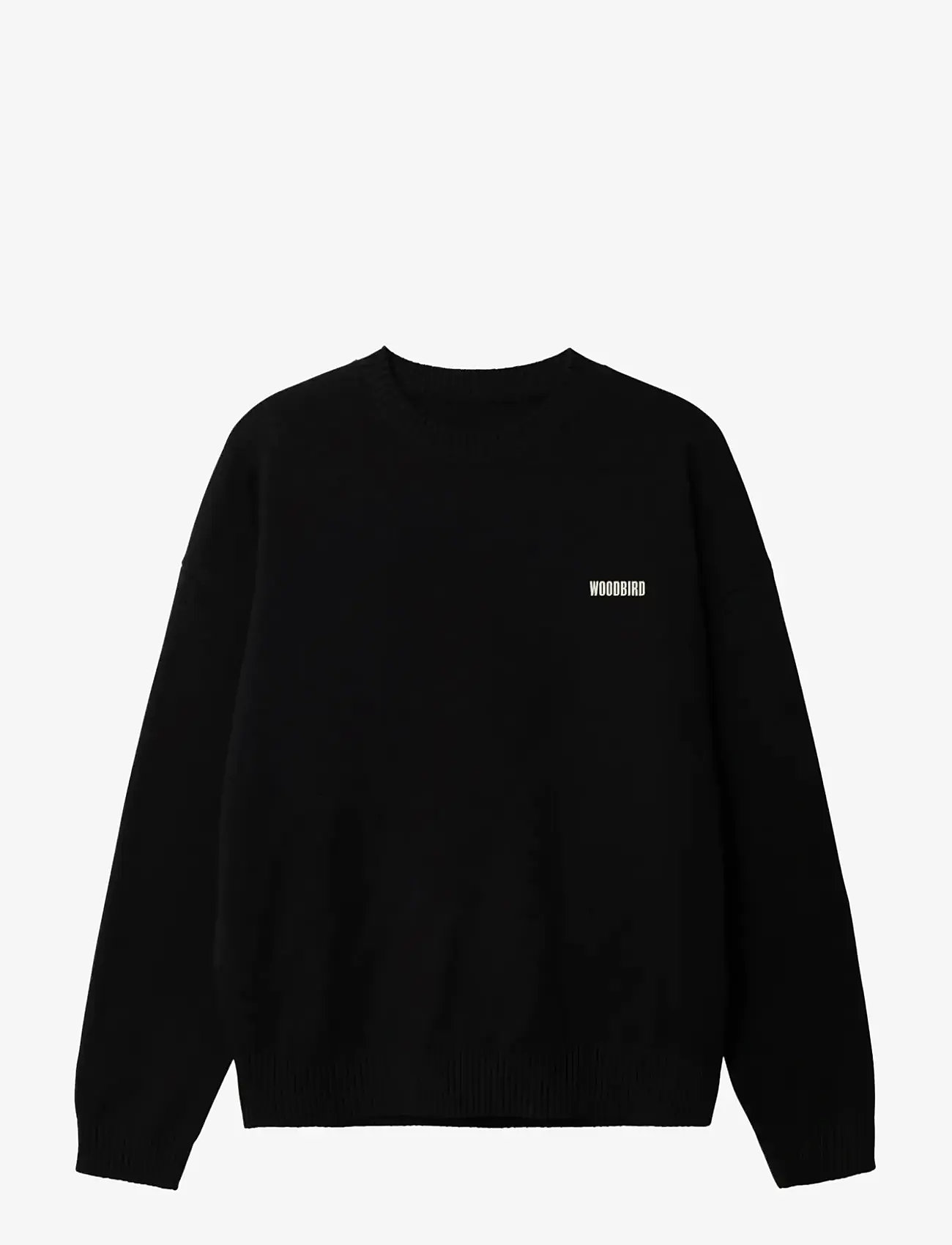 Woodbird - WBKurt Lion Crew - round necks - black - 1
