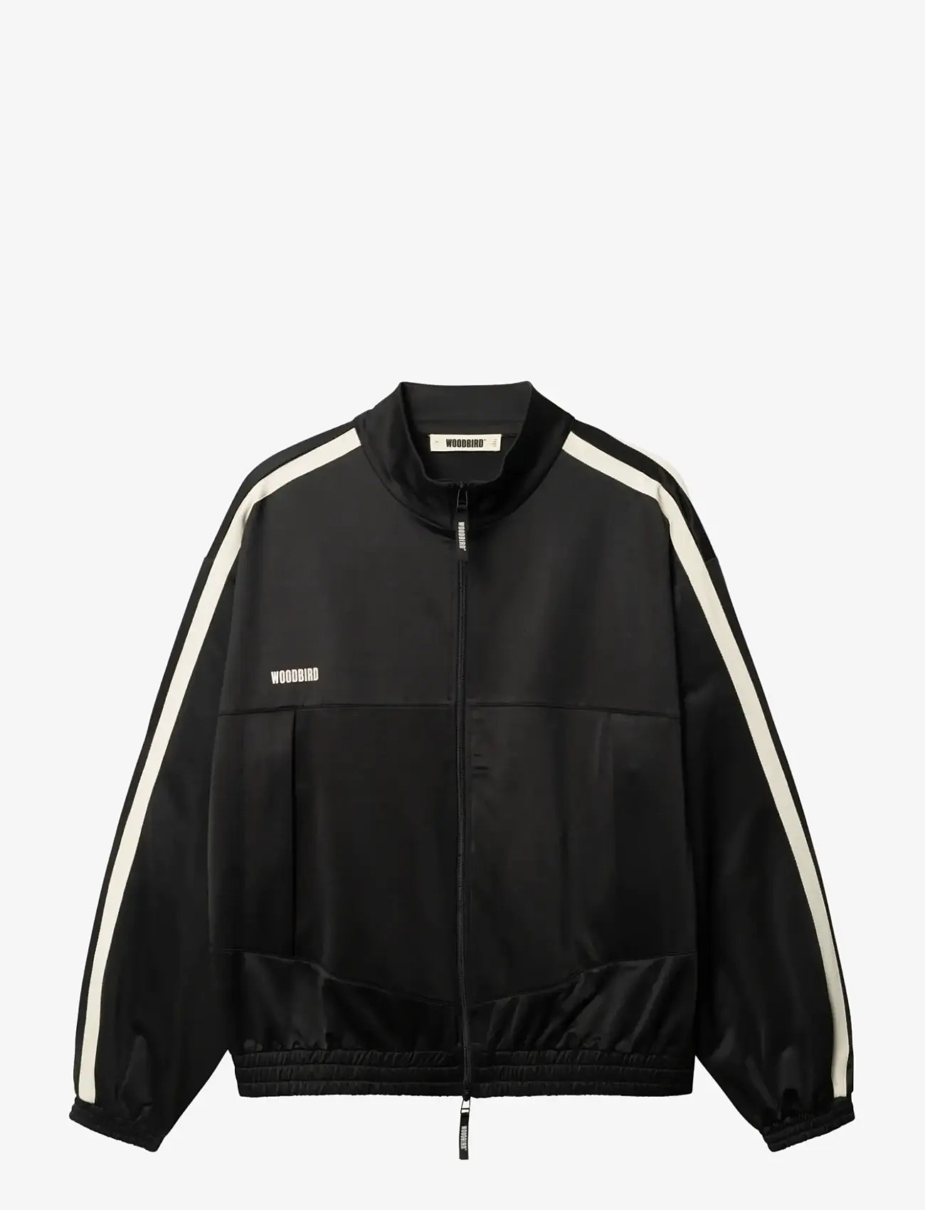 Woodbird - WBChang Track Jacket - sportsjakker - black - 1