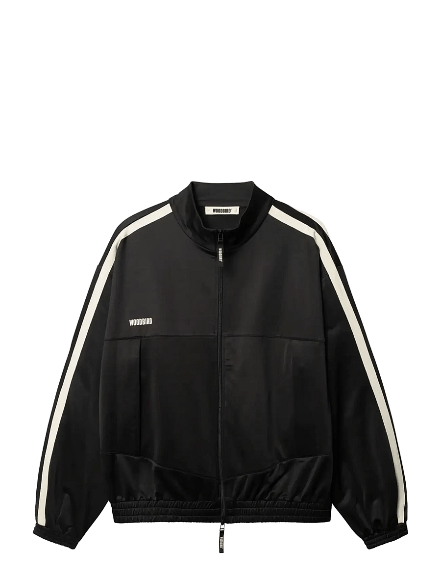 Woodbird - WBChang Track Jacket - sportjacken - black - 1