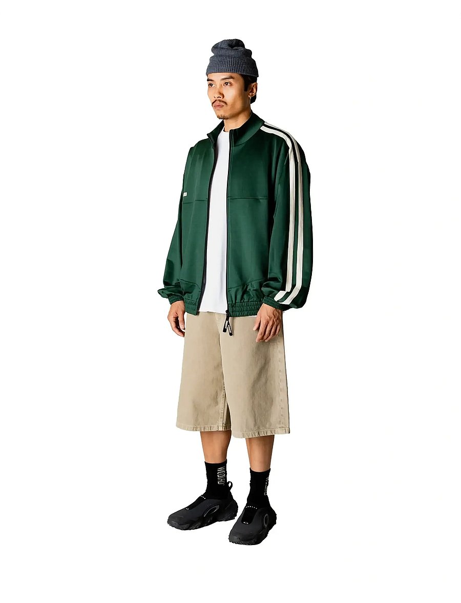 Woodbird - WBChang Track Jacket - sports jackets - pine green - 3