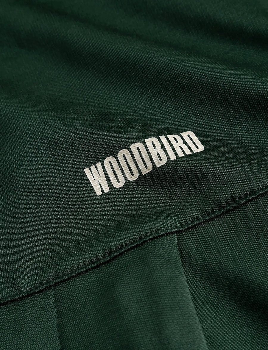 Woodbird - WBChang Track Jacket - sports jackets - pine green - 5