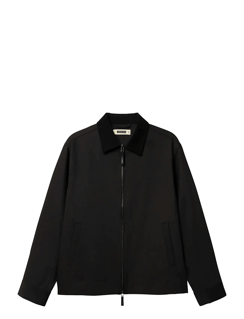 Woodbird - WBPon Guan Work Jacket - frühlingsjacken - black - 1