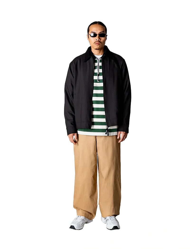 Woodbird - WBPon Guan Work Jacket - frühlingsjacken - black - 0