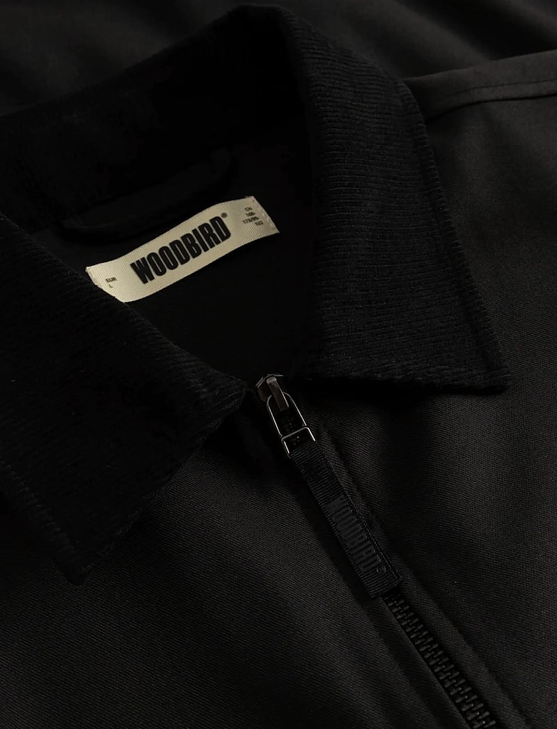 Woodbird - WBPon Guan Work Jacket - frühlingsjacken - black - 5