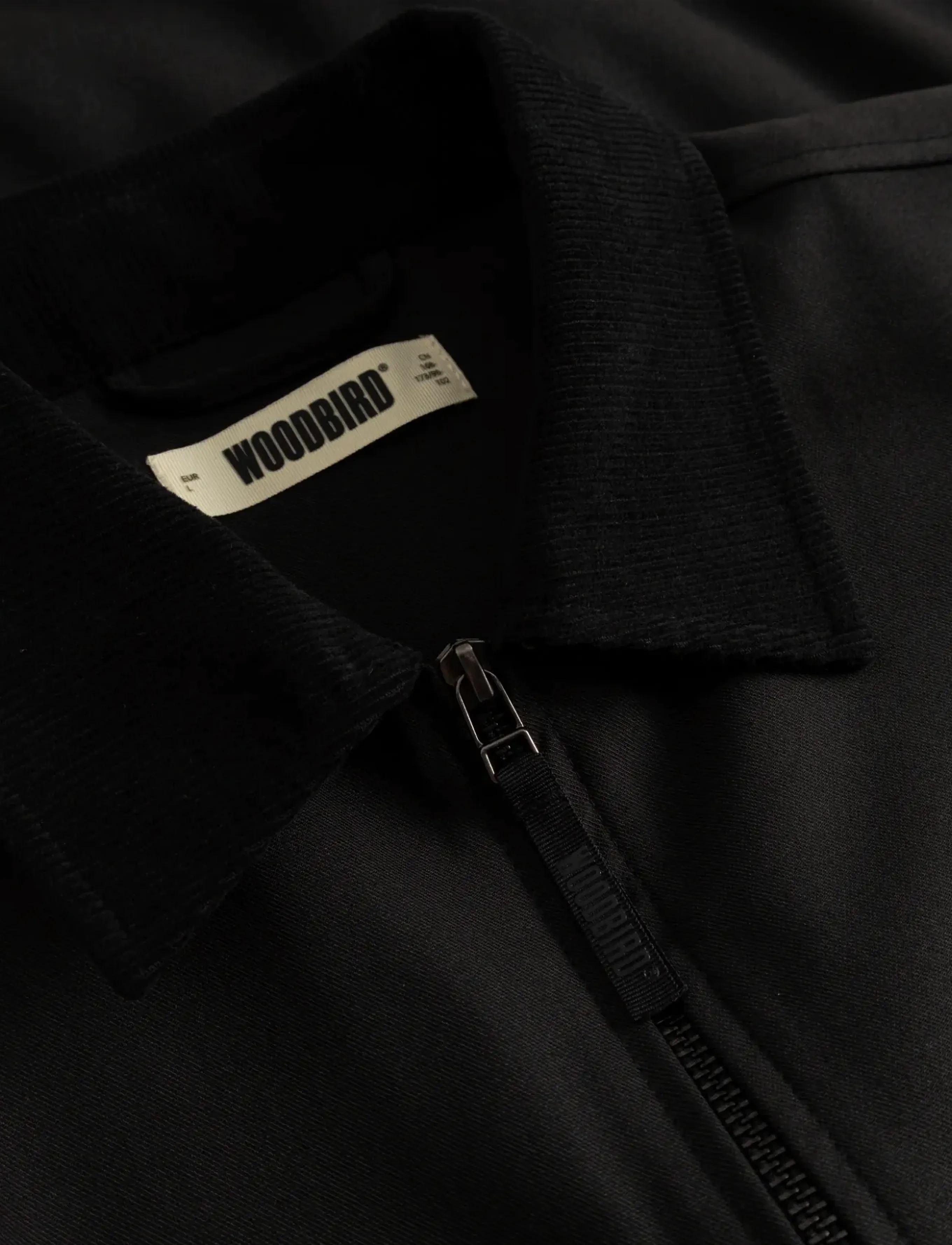Woodbird - WBPon Guan Work Jacket - spring jackets - black - 5
