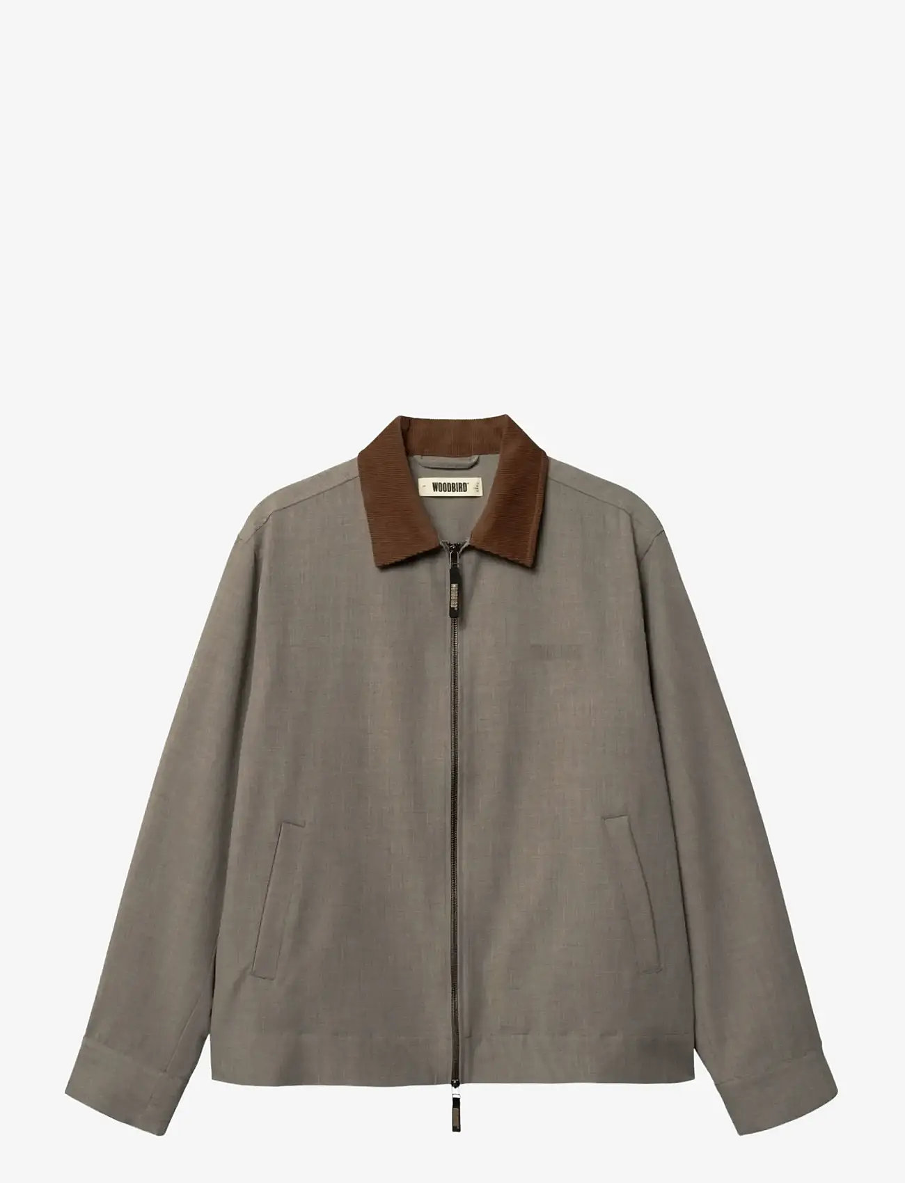 Woodbird - WBPon Guan Work Jacket - forårsjakker - sand melange - 1