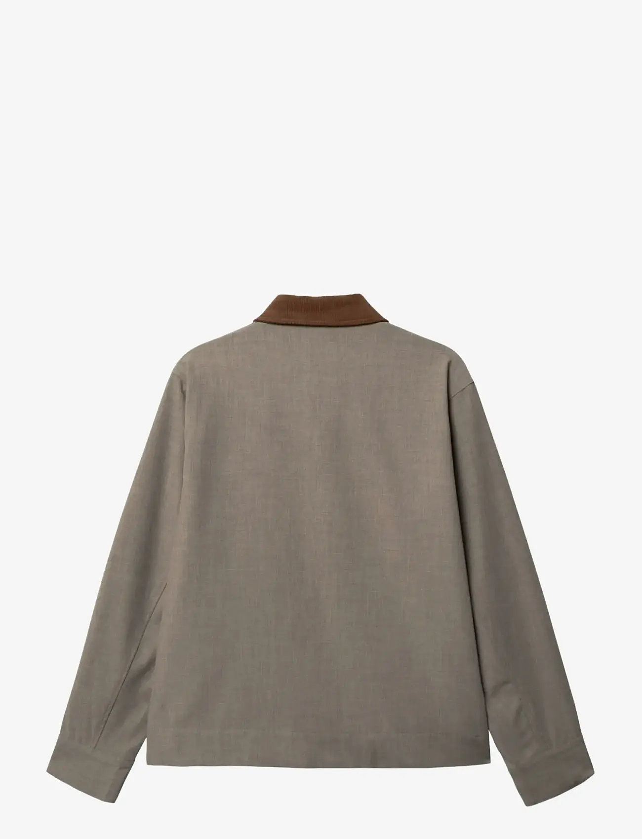 Woodbird - WBPon Guan Work Jacket - forårsjakker - sand melange - 2