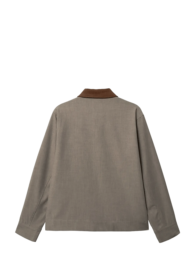 Woodbird - WBPon Guan Work Jacket - frühlingsjacken - sand melange - 2