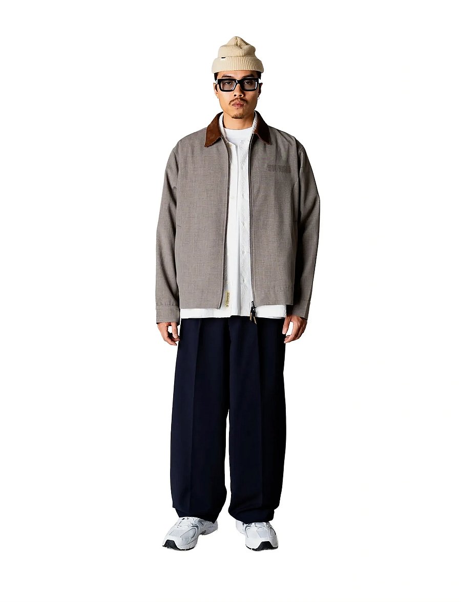 Woodbird - WBPon Guan Work Jacket - frühlingsjacken - sand melange - 0