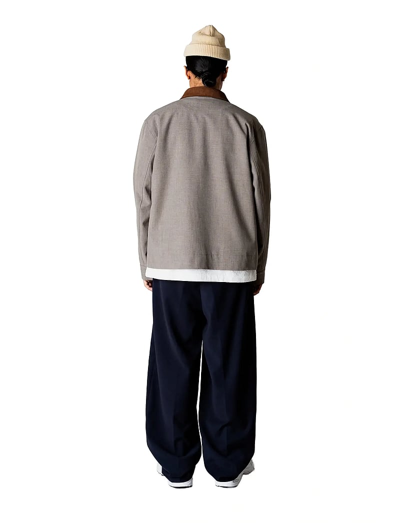 Woodbird - WBPon Guan Work Jacket - frühlingsjacken - sand melange - 4