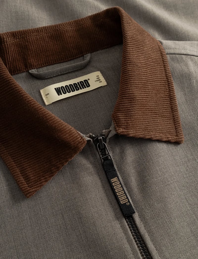 Woodbird - WBPon Guan Work Jacket - frühlingsjacken - sand melange - 5