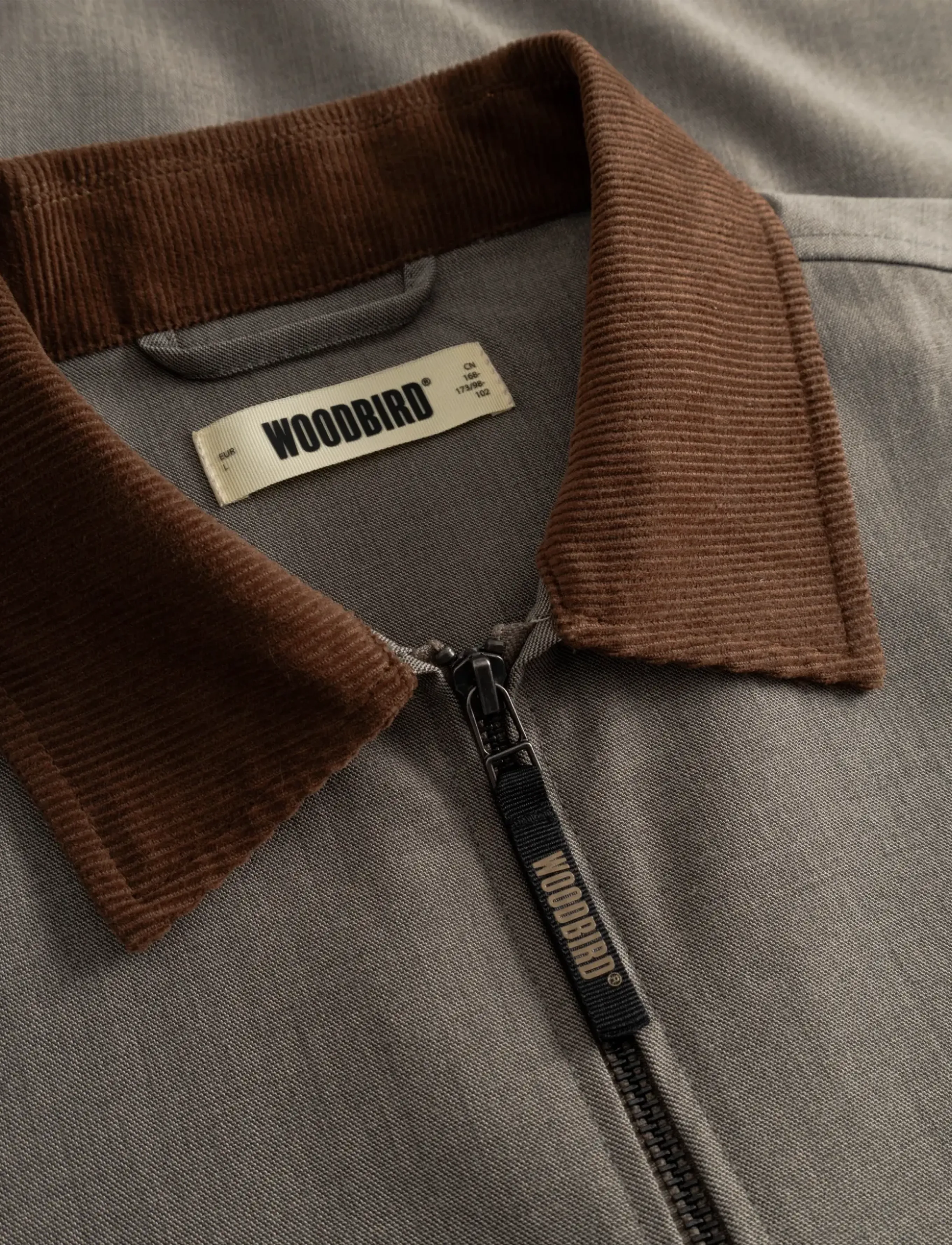 Woodbird - WBPon Guan Work Jacket - vårjackor - sand melange - 5