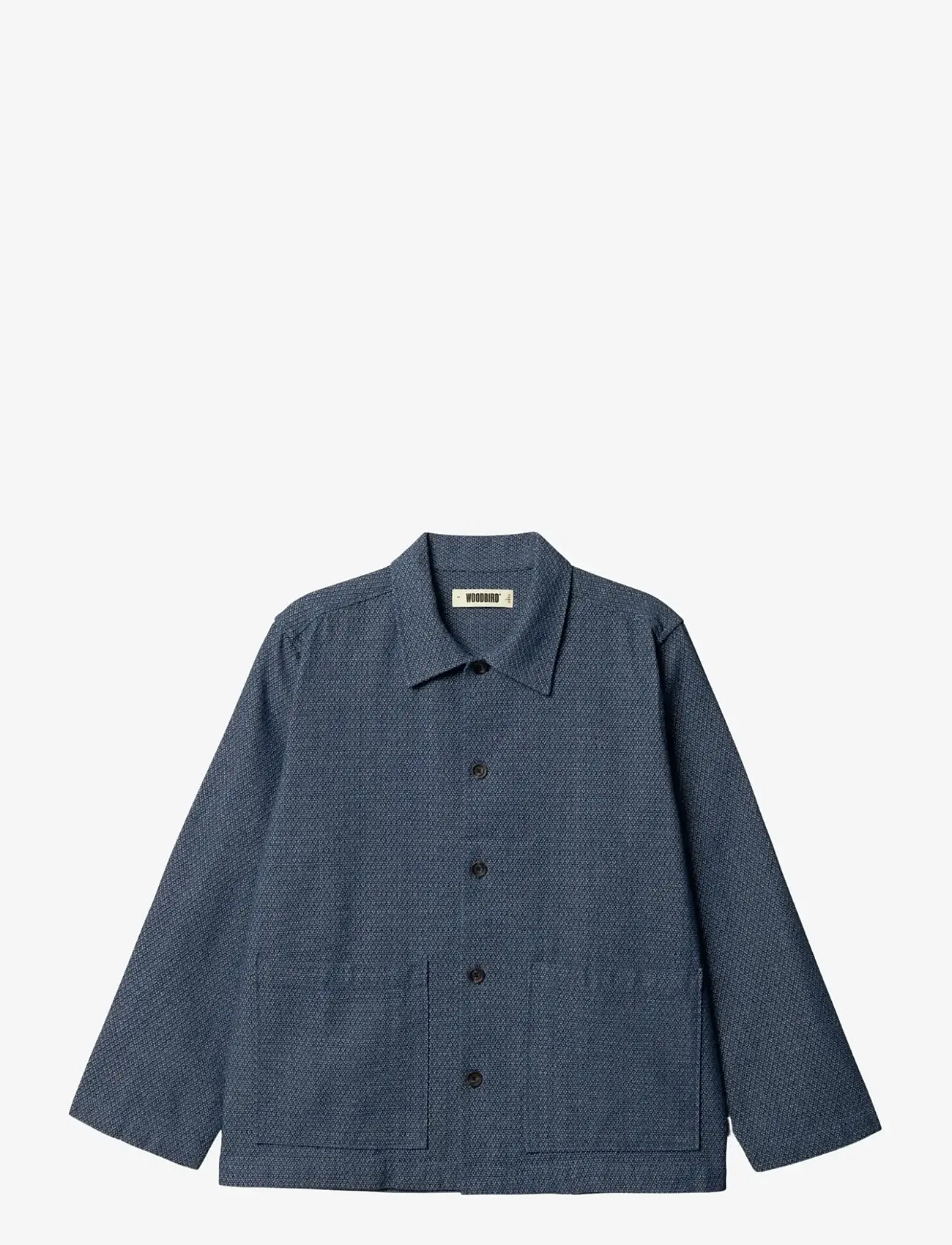 Woodbird - WBBlade Needle Jacket - forårsjakker - blue - 1