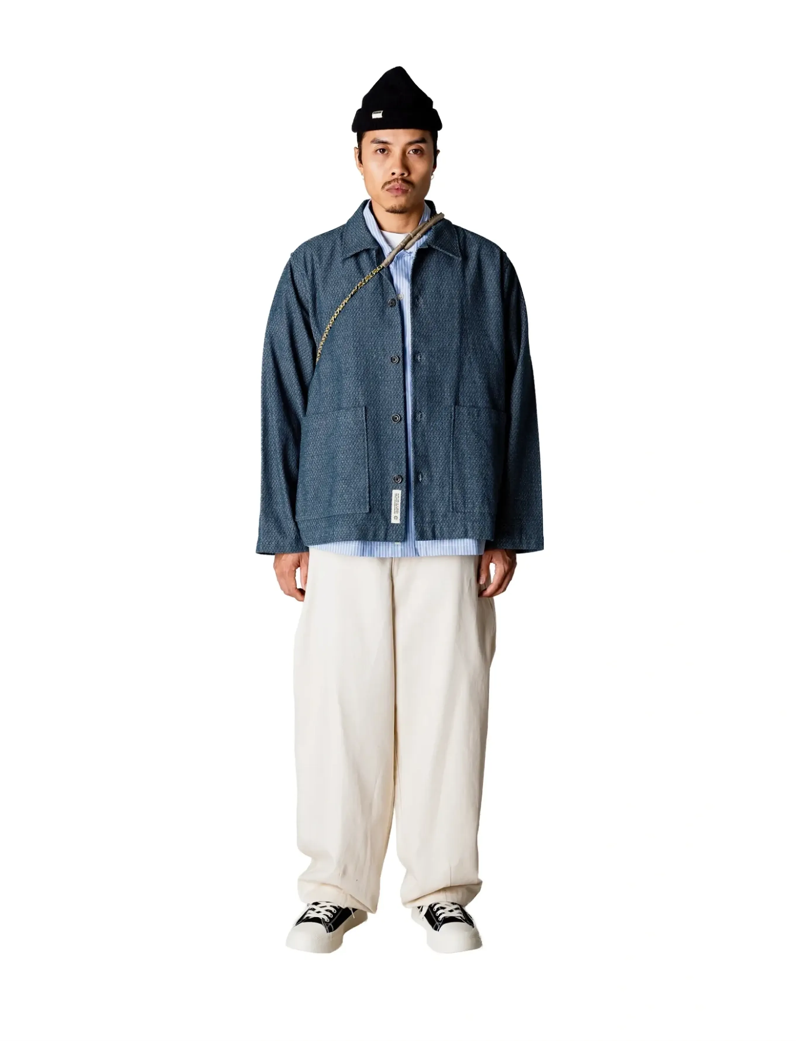 Woodbird WBBlade Needle Jacket - Jacken - BLUE / blue