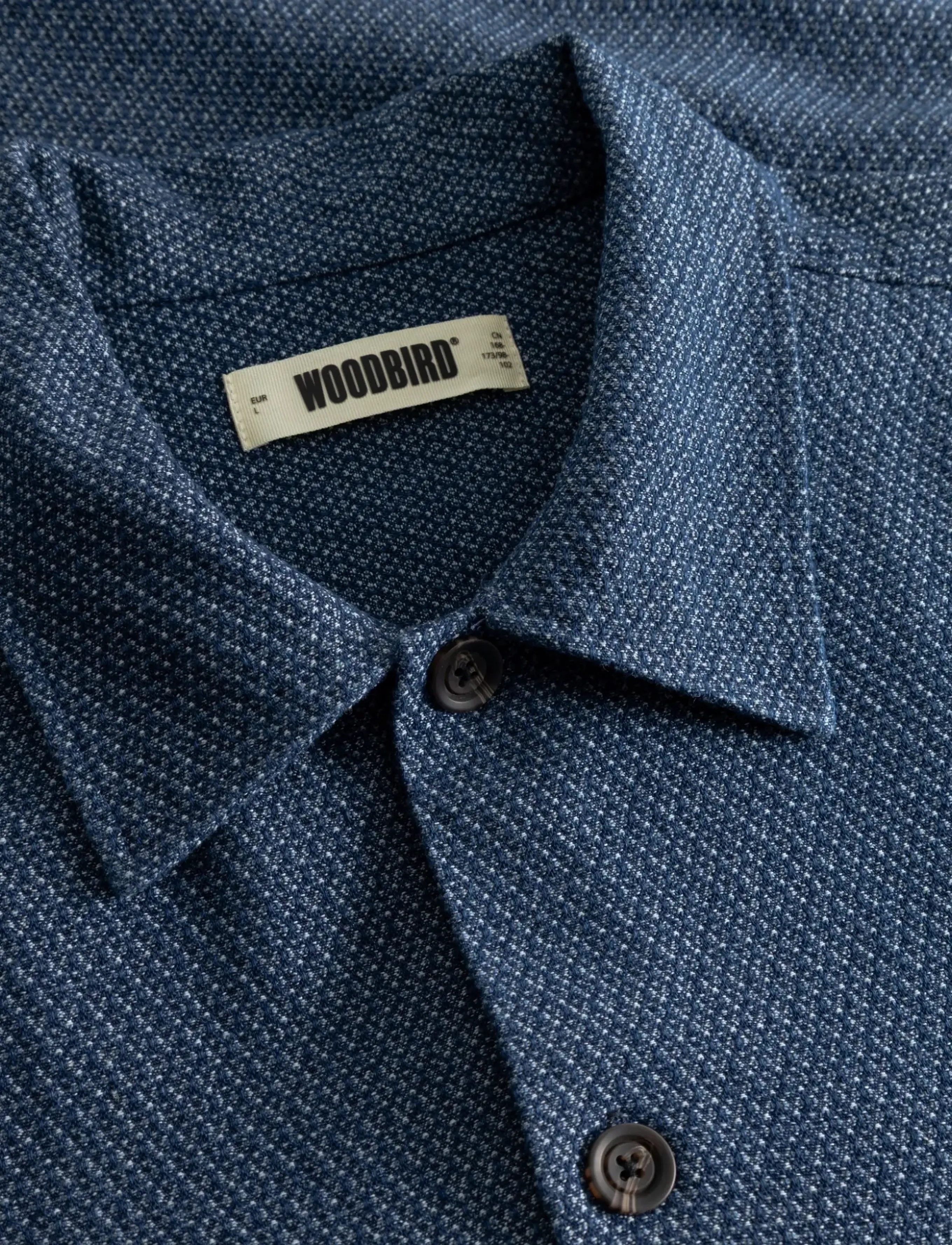 Woodbird - WBBlade Needle Jacket - spring jackets - blue - 5