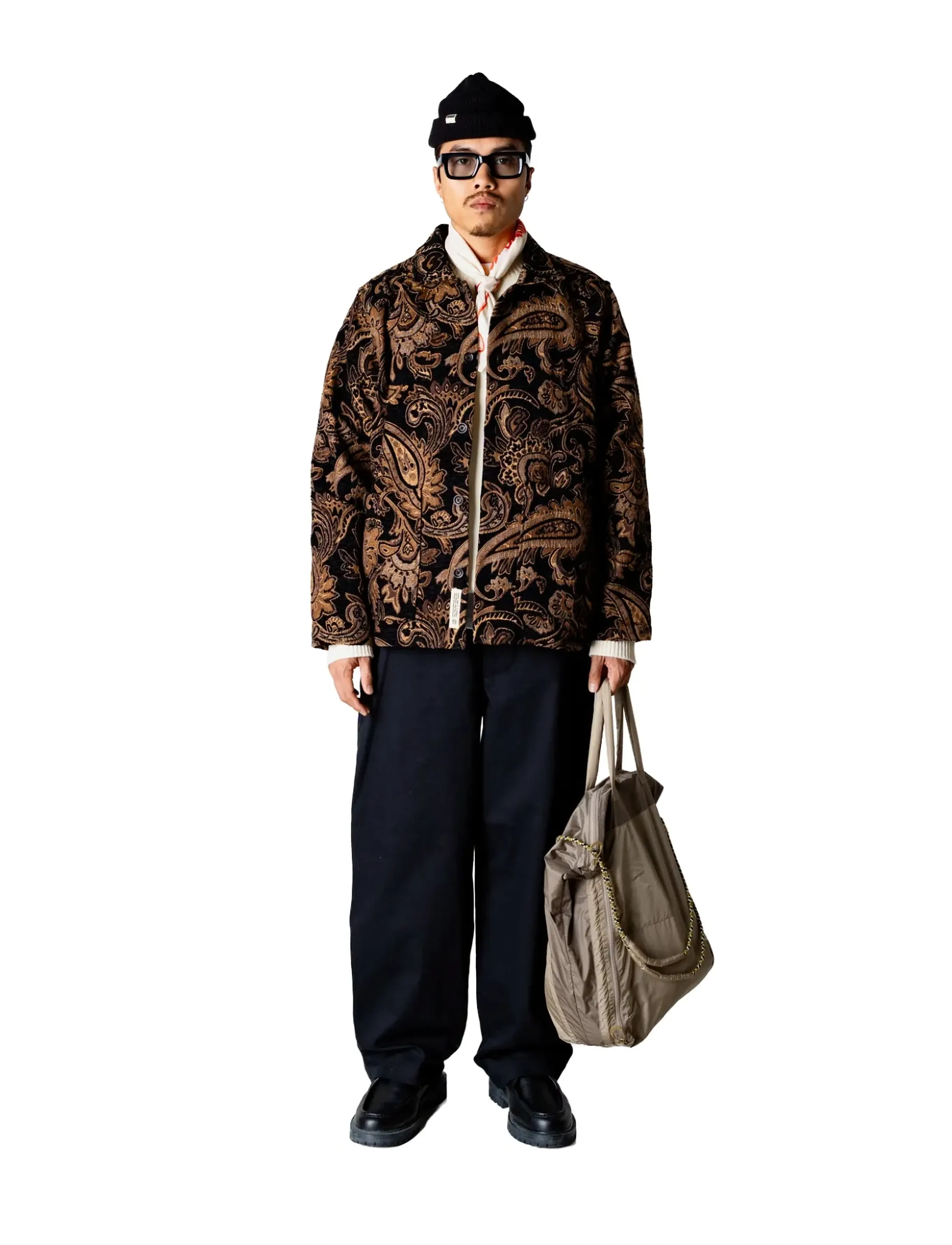 Woodbird WBBlade Rong Jacket - Jacken - MID BROWN / black