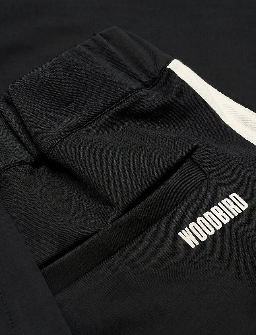 Woodbird - WBPoke Track Shorts - casual shorts - black - 3