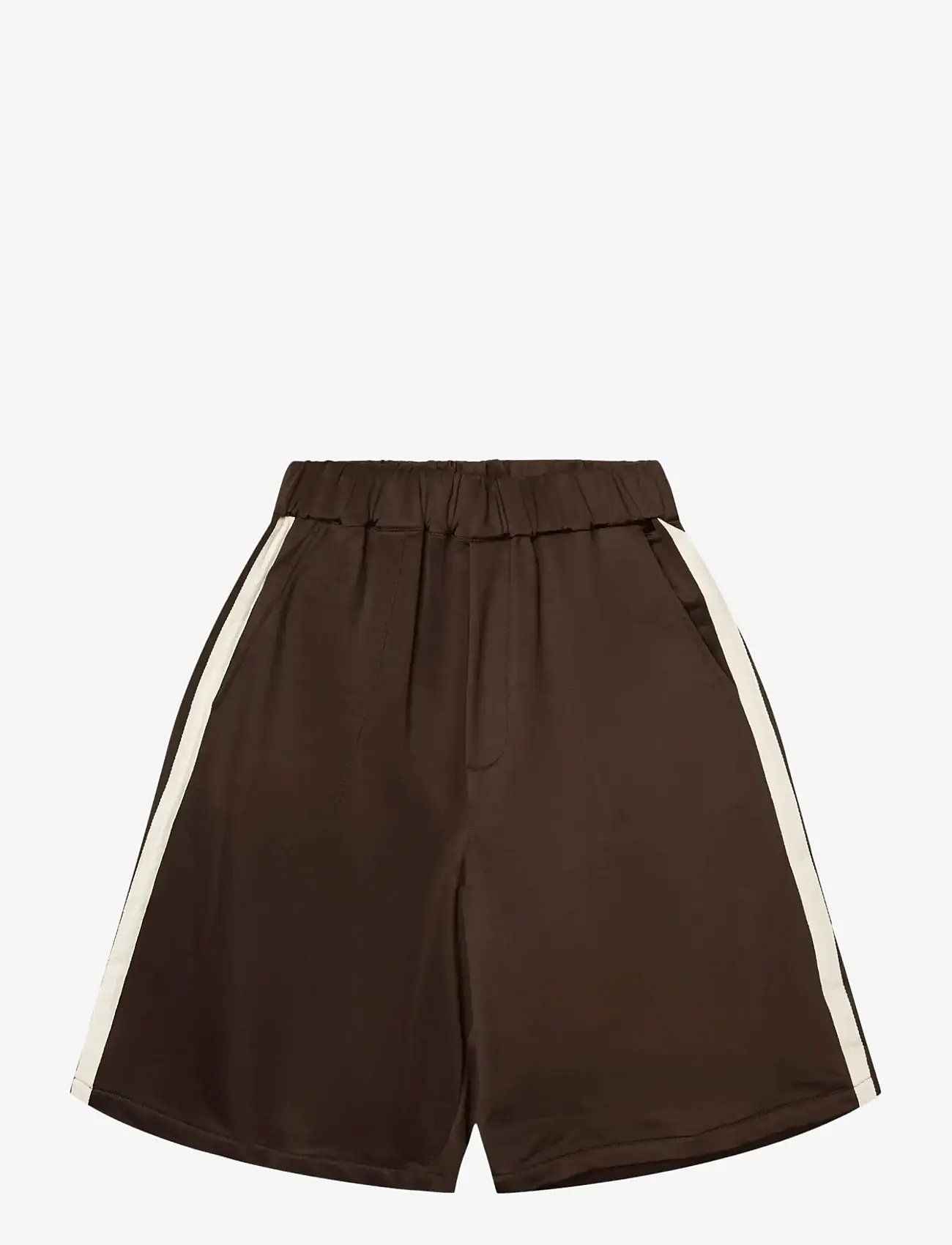Woodbird - WBPoke Track Shorts - casual shorts - dark brown - 1