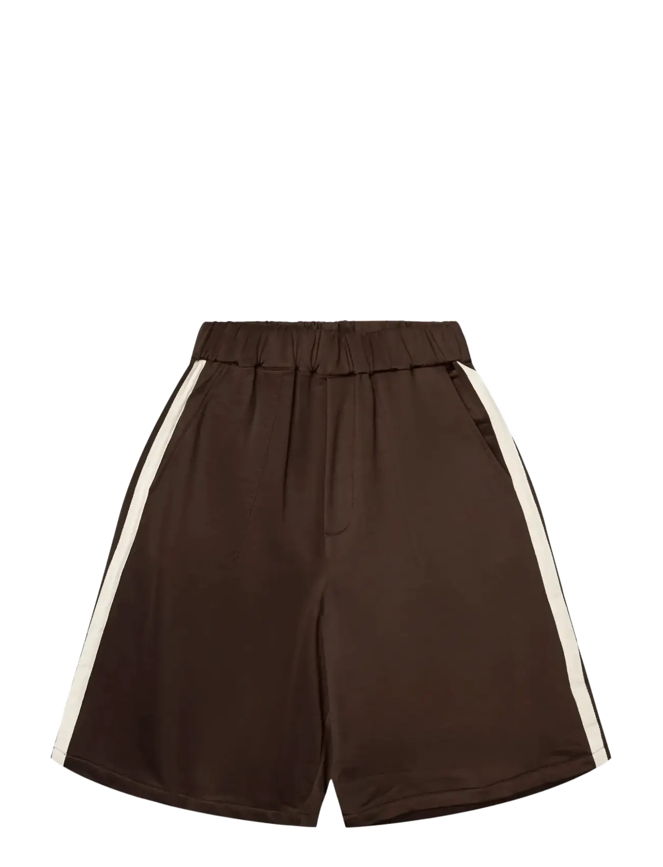 Woodbird WBPoke Track Shorts - Woodbird - DARK BROWN / brown