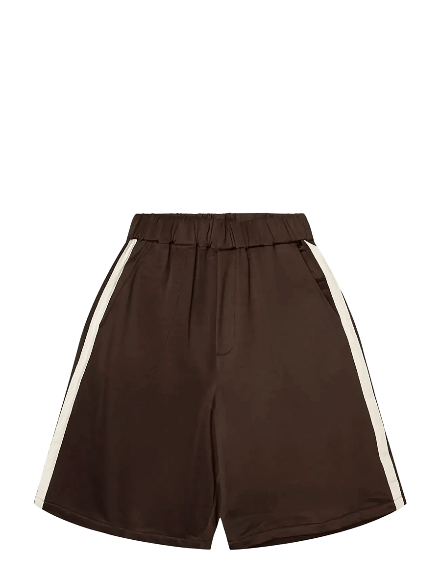 Woodbird - WBPoke Track Shorts - casual shorts - dark brown - 1