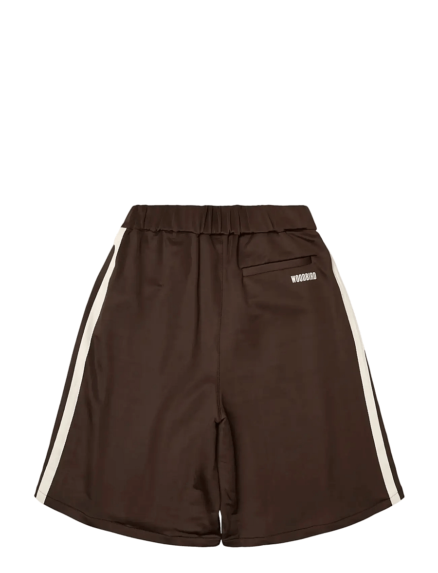 Woodbird - WBPoke Track Shorts - casual shorts - dark brown - 2