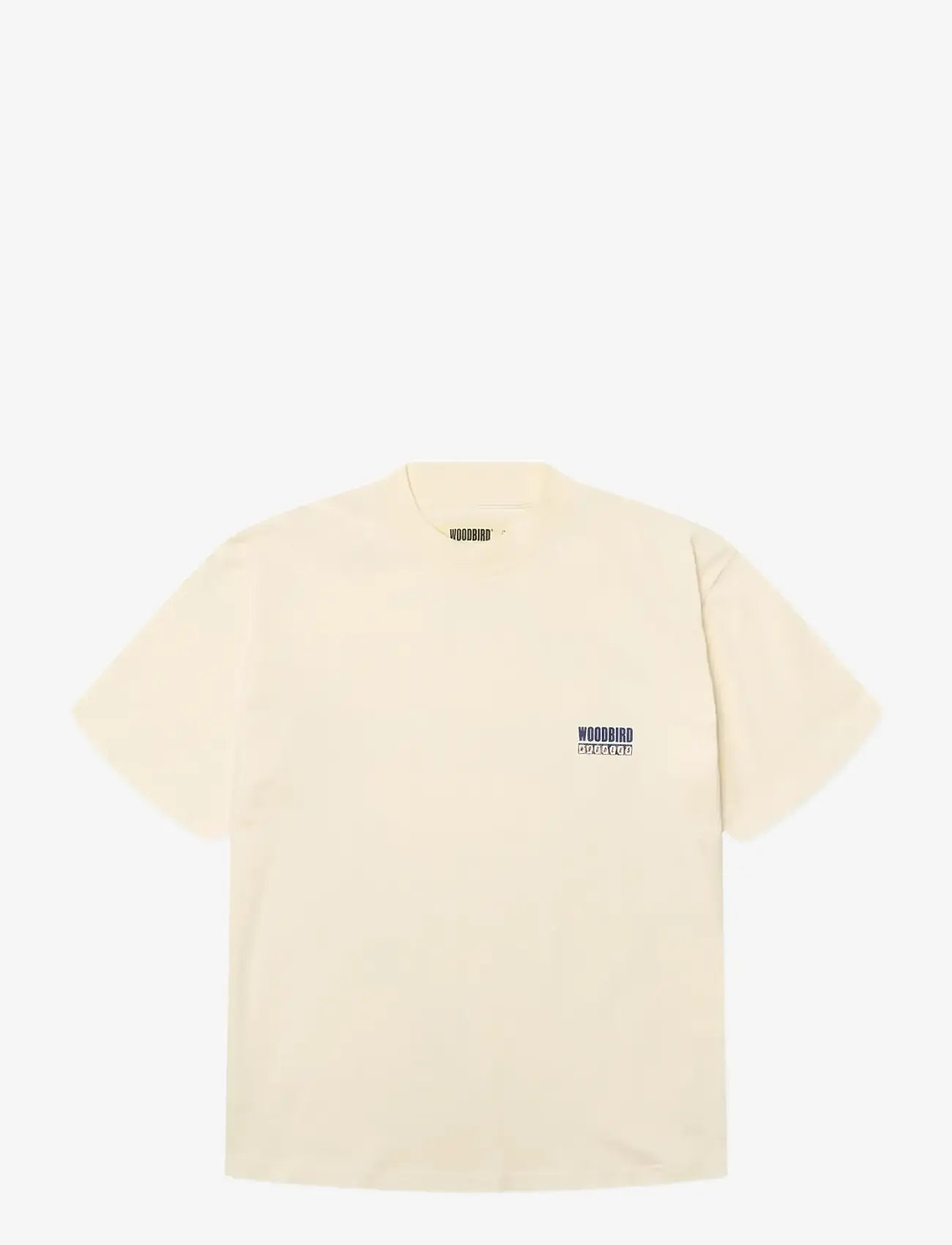 Woodbird - WBBalo Cart Tee - t-shirts - off white - 1