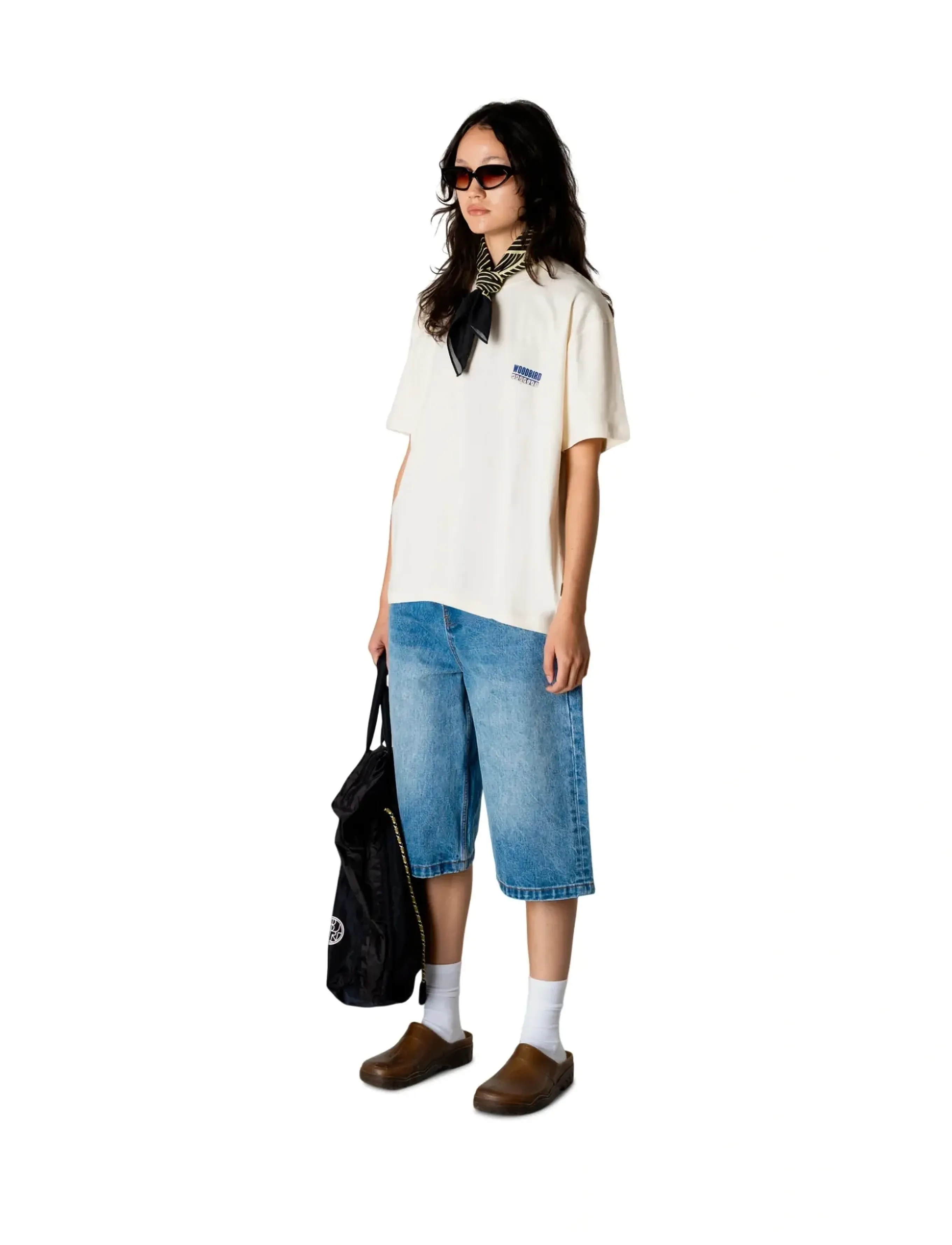 Woodbird - WBBalo Cart Tee - stuttermarbolir - off white - 3