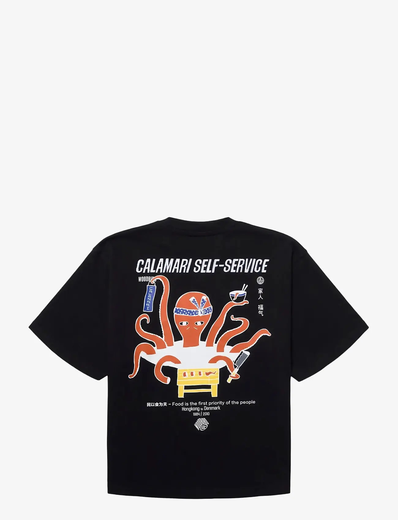 Woodbird - WBJuno Octo Tee - t-särgid - black - 2