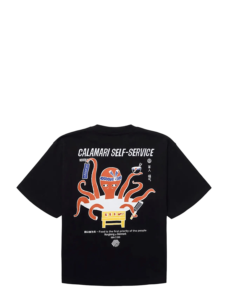 Woodbird - WBJuno Octo Tee - t-särgid - black - 2
