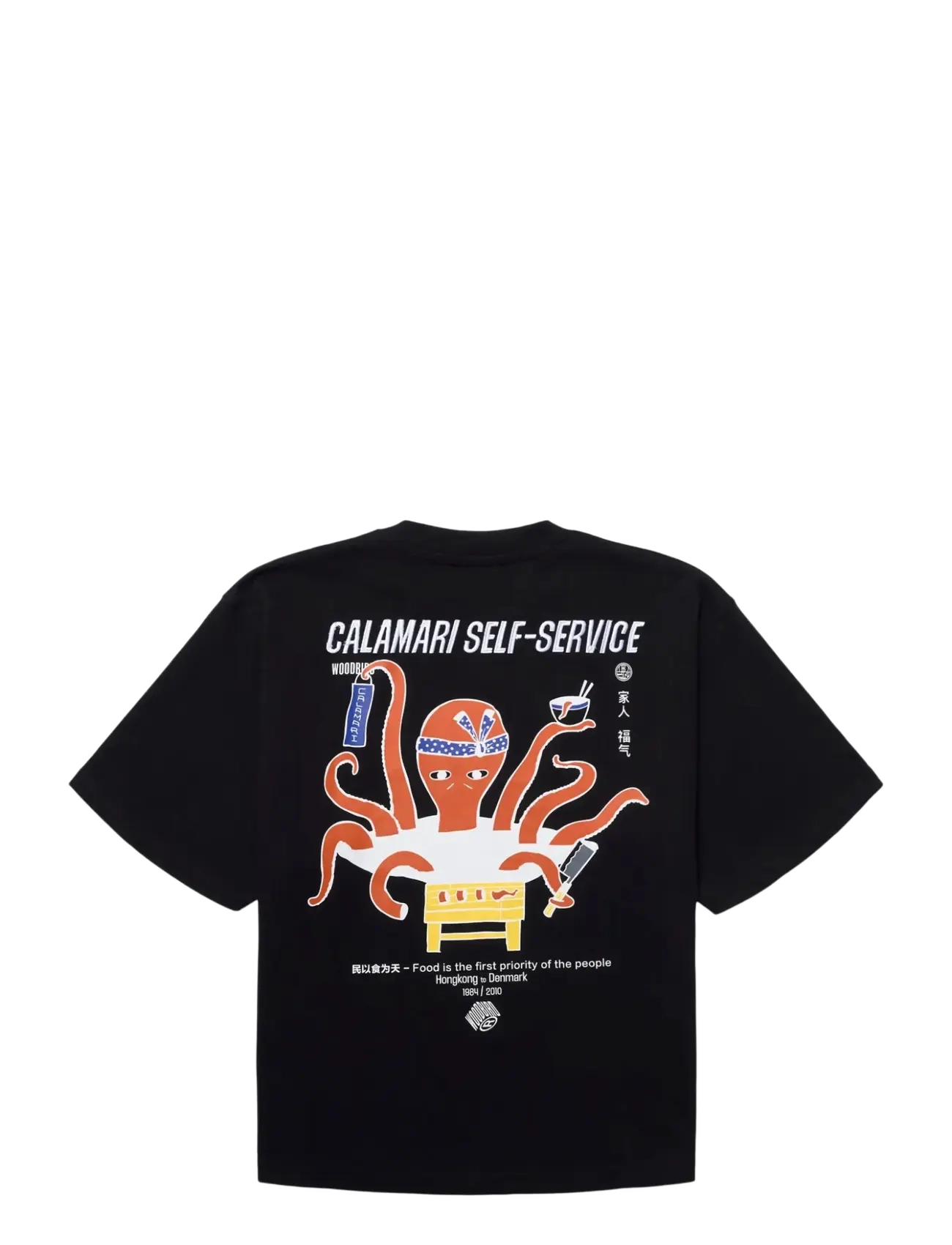 Woodbird - WBJuno Octo Tee - t-shirts - black - 2