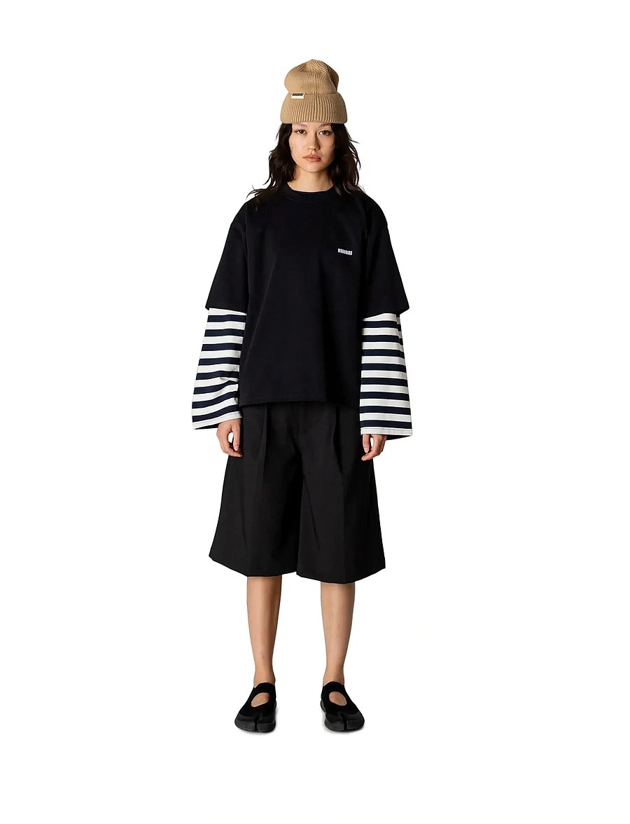 Woodbird - WBJuno Octo Tee - t-shirts - black - 0
