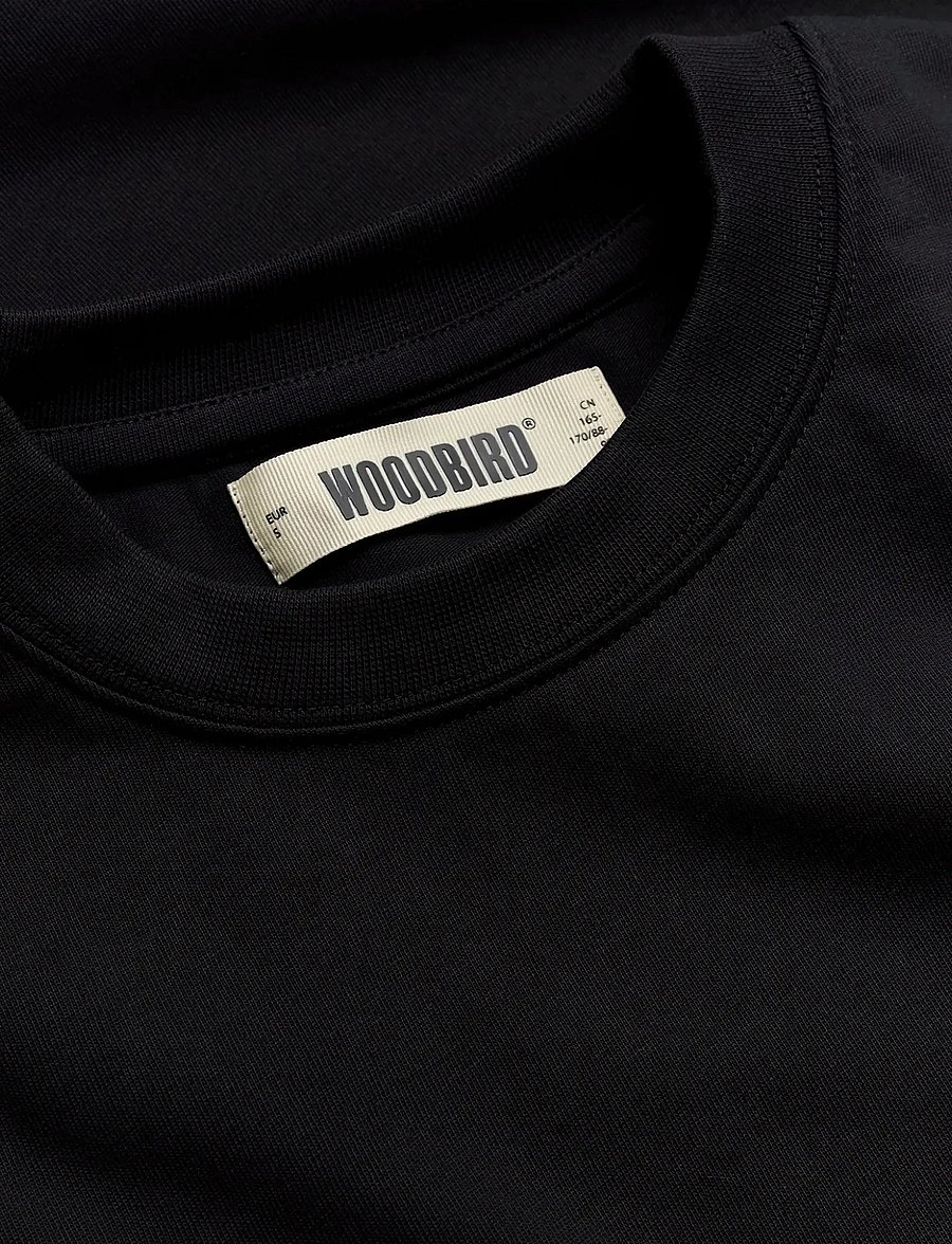Woodbird - WBJuno Octo Tee - t-shirts - black - 5
