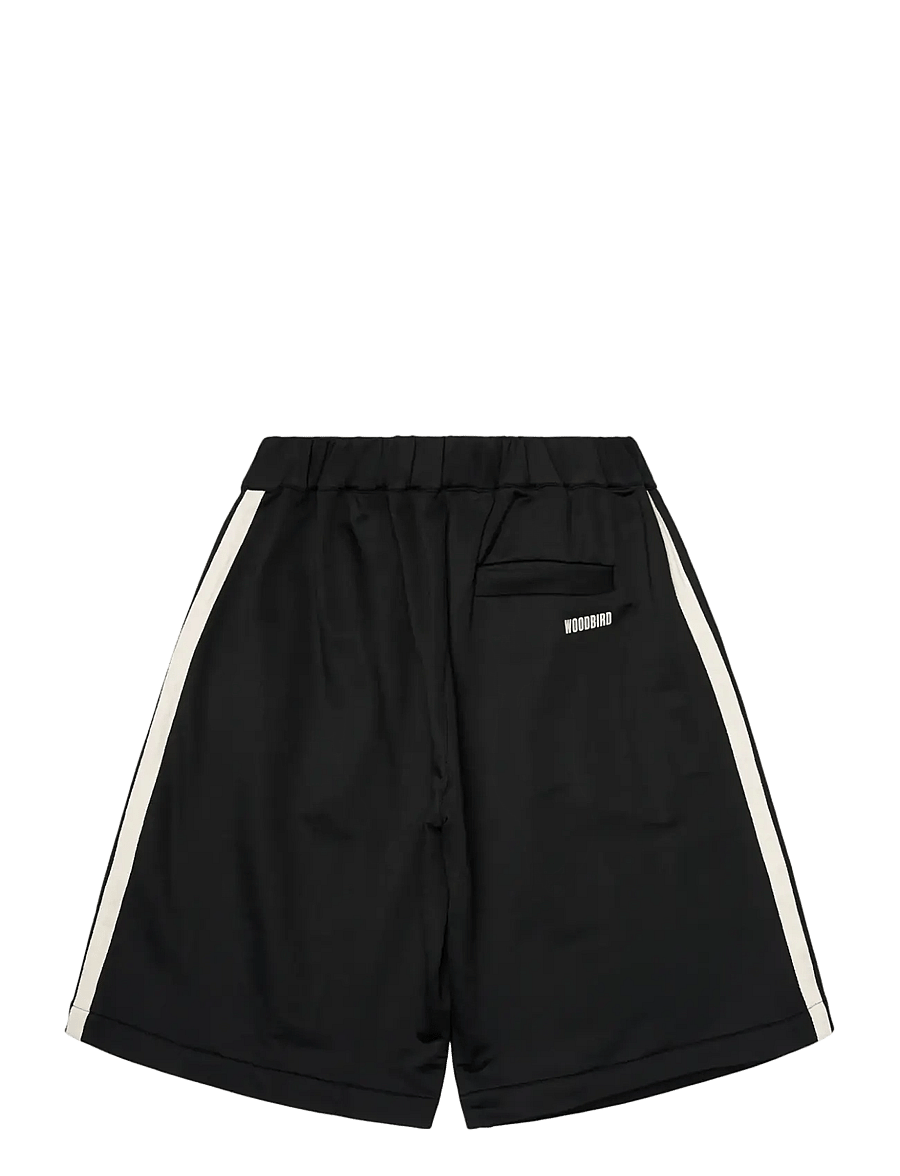 Woodbird - WBChang Track Shorts - casual shorts - black - 2