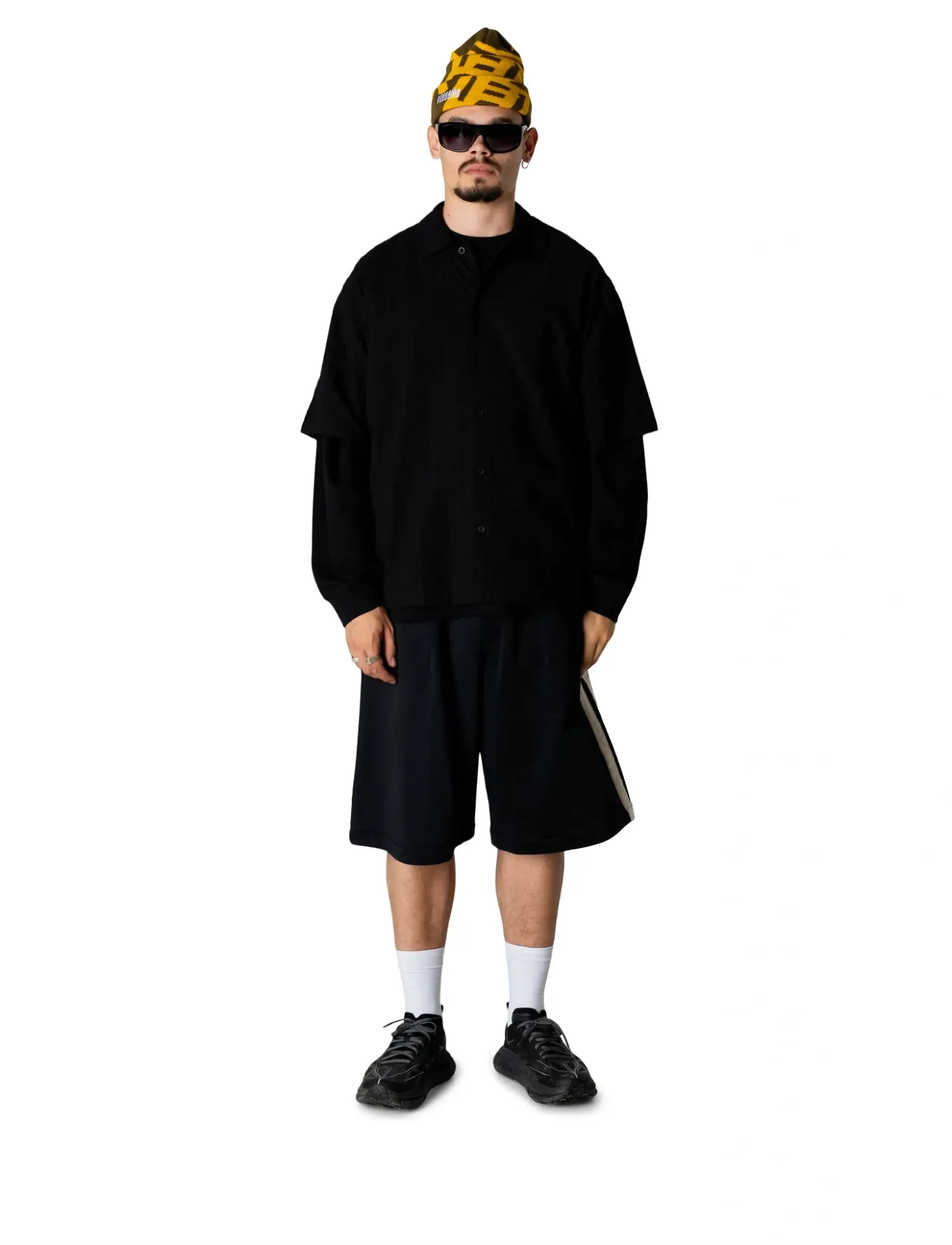 Woodbird WBChang Track Shorts - Nach Stil kaufen - BLACK / black