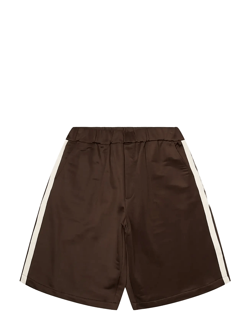 Woodbird - WBChang Track Shorts - casual shorts - dark brown - 1