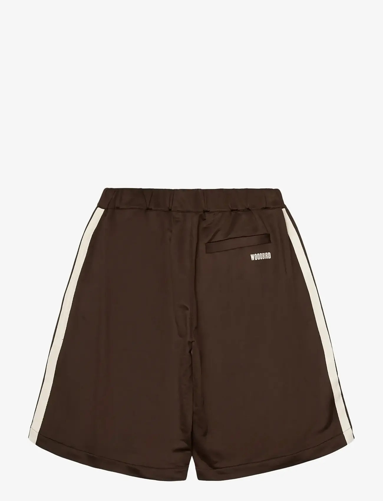 Woodbird - WBChang Track Shorts - casual shorts - dark brown - 2