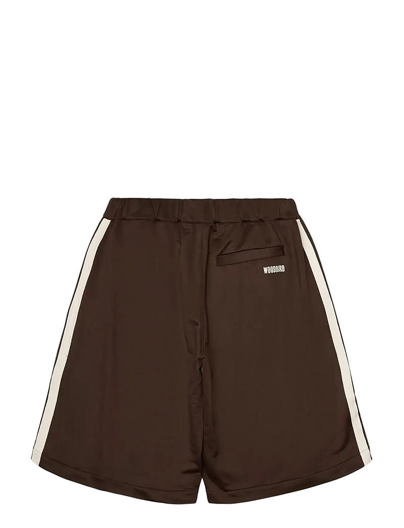 Woodbird - WBChang Track Shorts - casual shorts - dark brown - 2