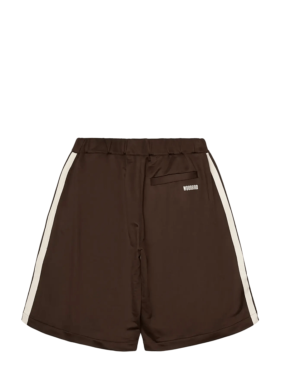 Woodbird - WBChang Track Shorts - casual shorts - dark brown - 2