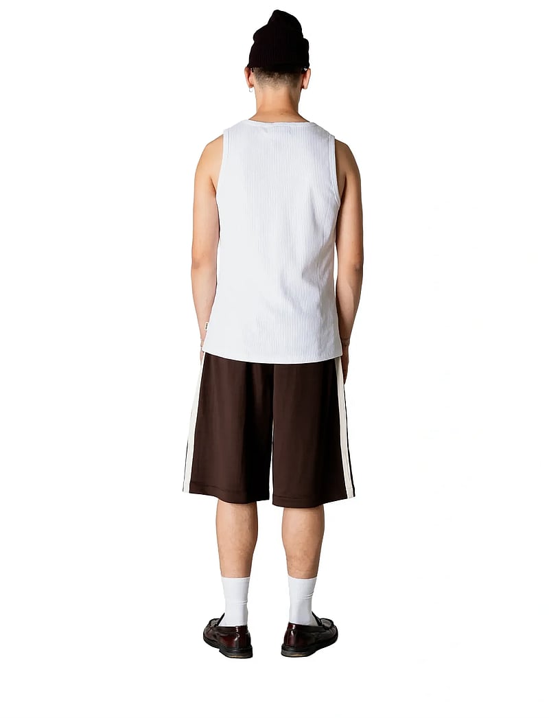 Woodbird - WBChang Track Shorts - casual shorts - dark brown - 4